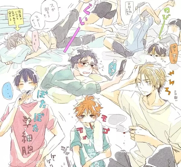 排球少年！！
画师Ⅰof：莫山渡
ID：tingqilaijiuhen