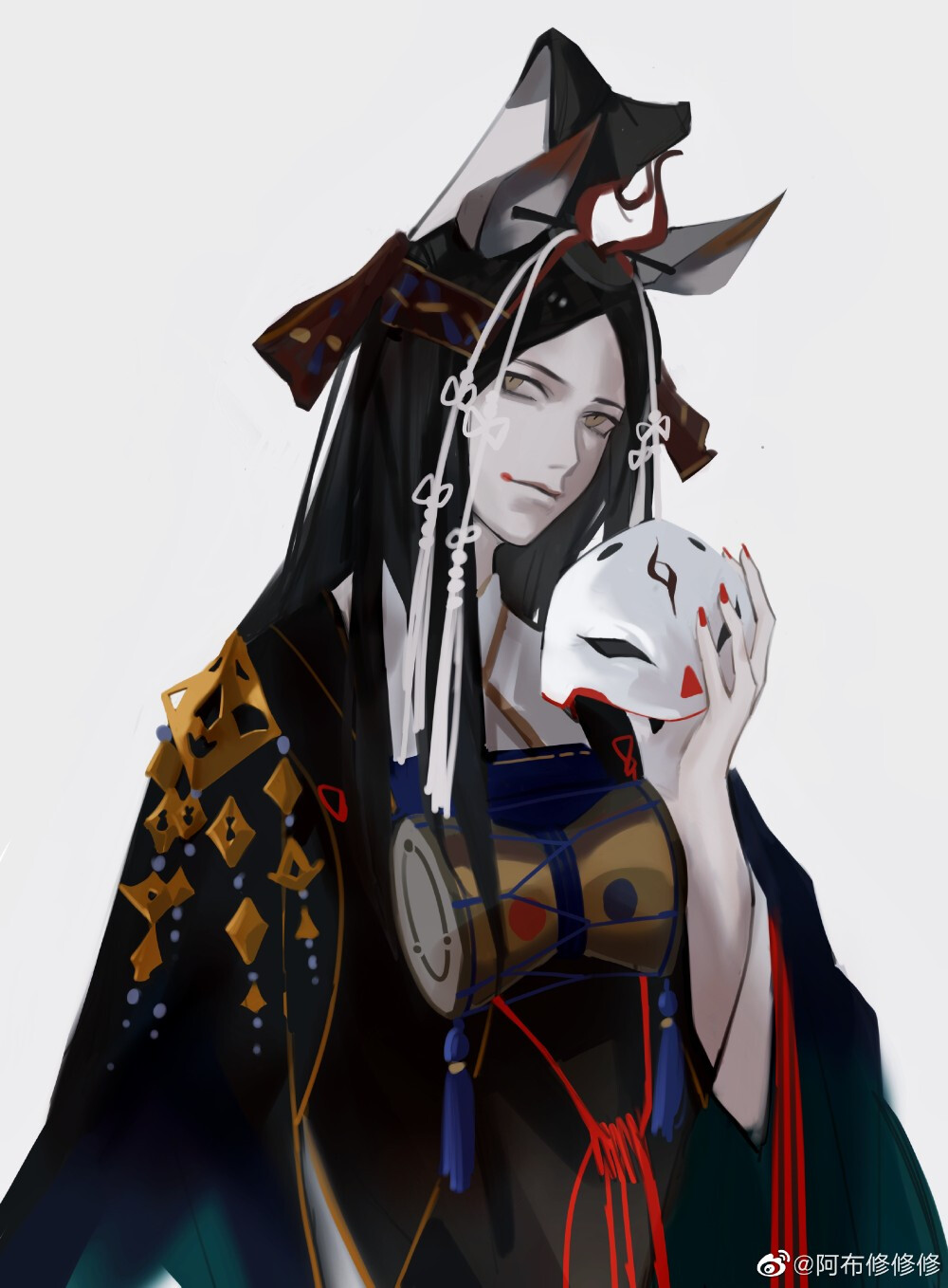 ＃阴阳师玉藻前＃#sp玉藻前#图片出自微博以及水印，转侵删。