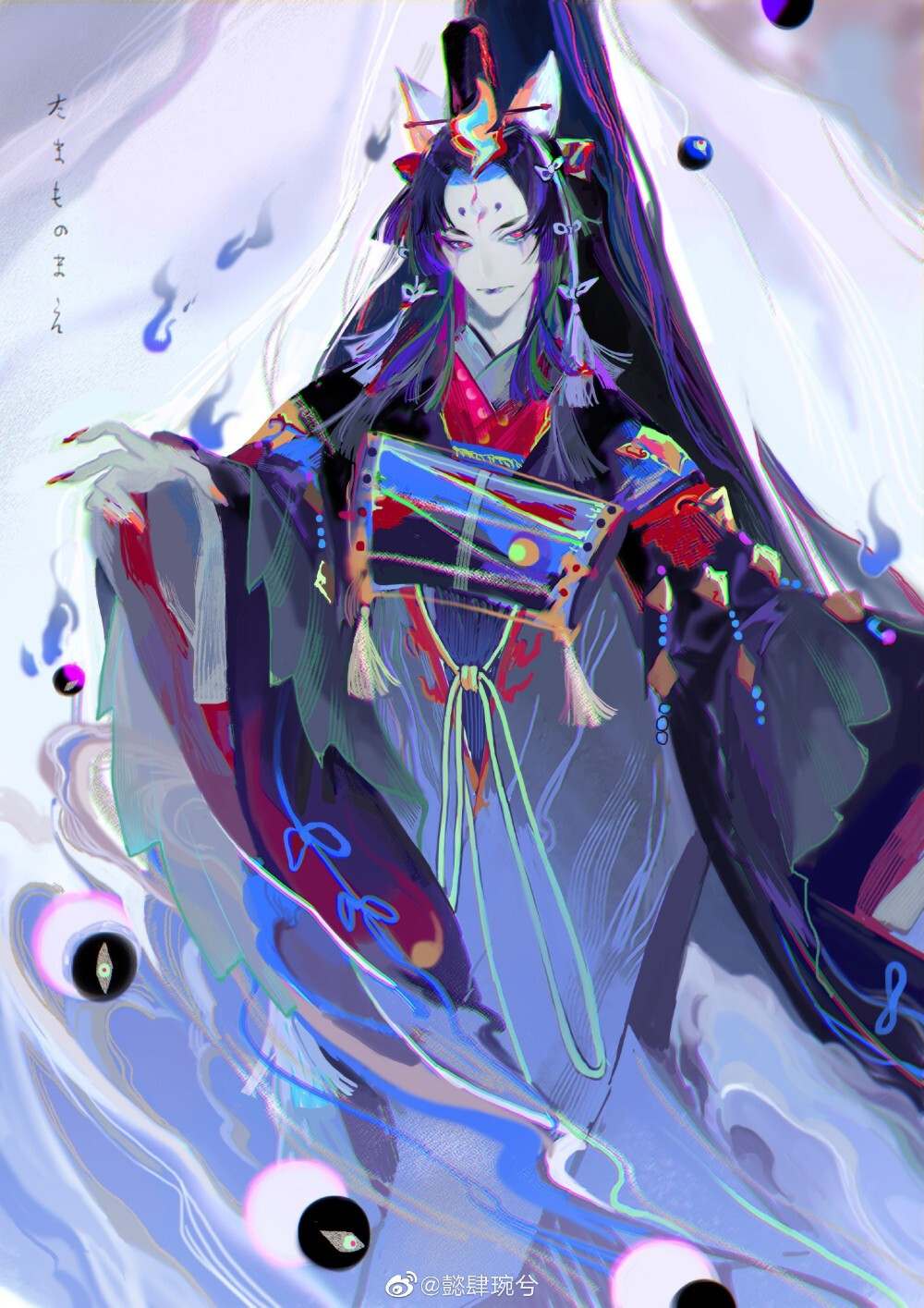 ＃阴阳师玉藻前＃#sp玉藻前#图片出自微博以及水印，转侵删。