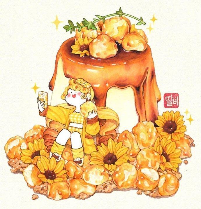 美食拟人化