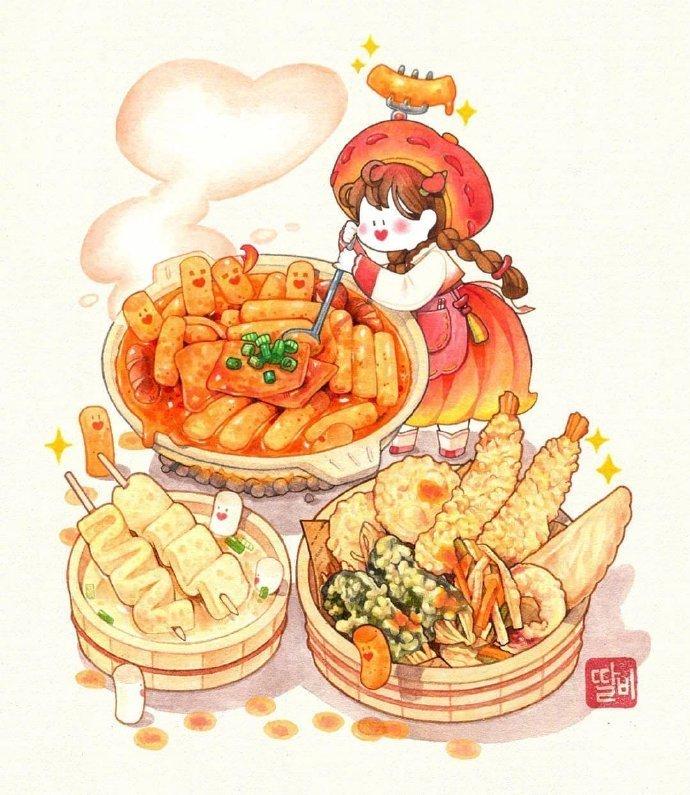 美食拟人化