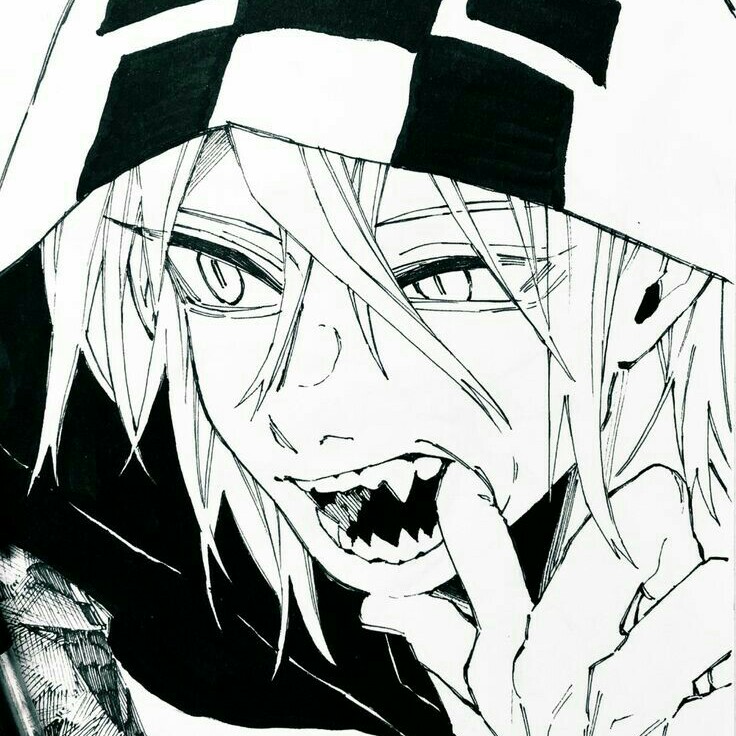 男生黑白动漫头像赞评论更多