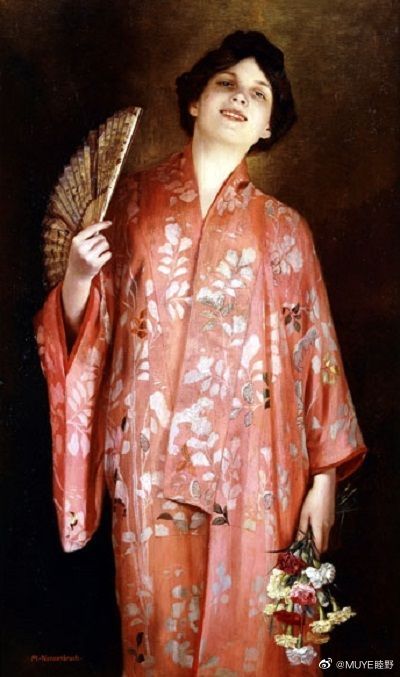 德国画家Max Nonnenbruch(1857-1922)以新古典主义和象征主义的场景描绘而闻名。 ​​​