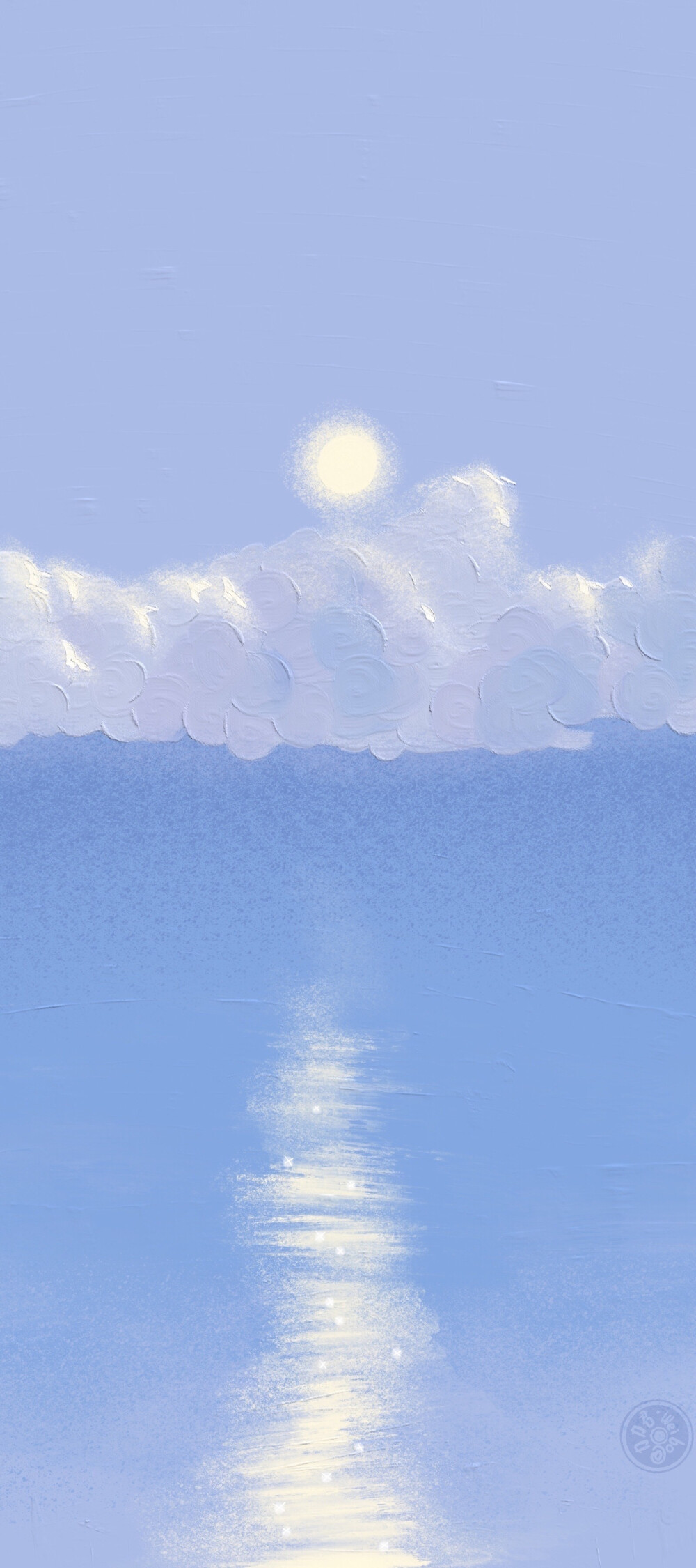 油画壁纸 - 插画 素材 ins 韩系 可爱 简约 手绘 动漫 锁屏 屏保 卡通