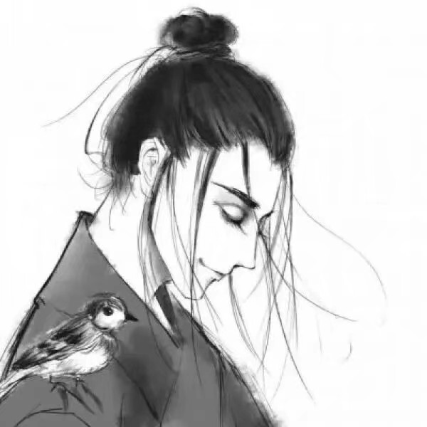 最美不过夕阳红，与你相遇不易，关注每天更新古风动漫男