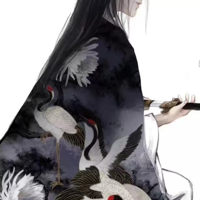 最美不过夕阳红，与你相遇不易，关注每天更新古风动漫男