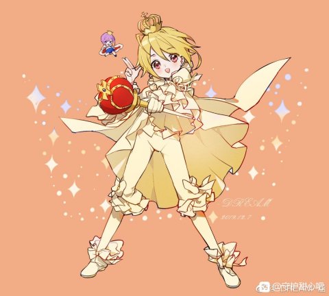 守护甜心边里唯世与奇迹的变身形态