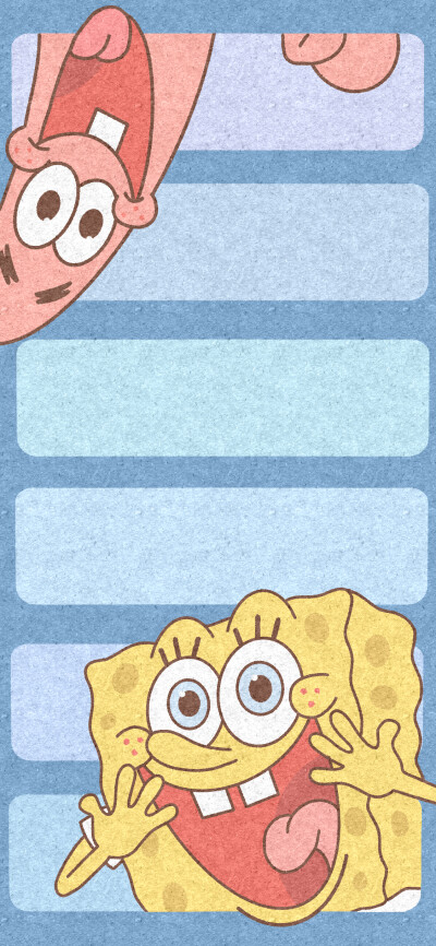 来一波海绵宝宝壁纸❤️❤️