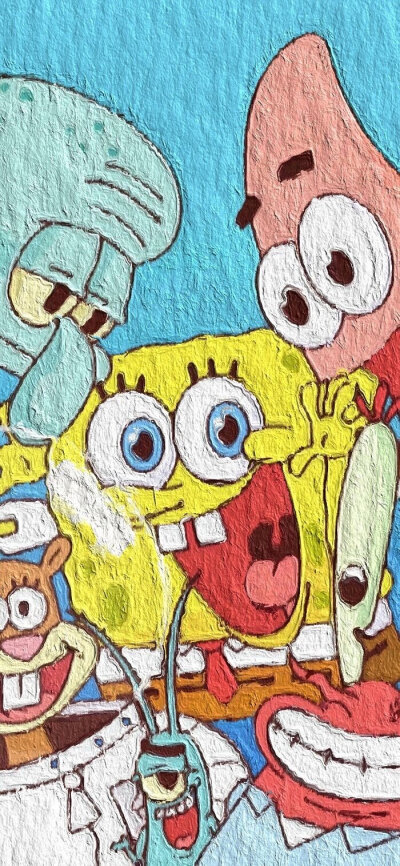 来一波海绵宝宝壁纸❤️❤️