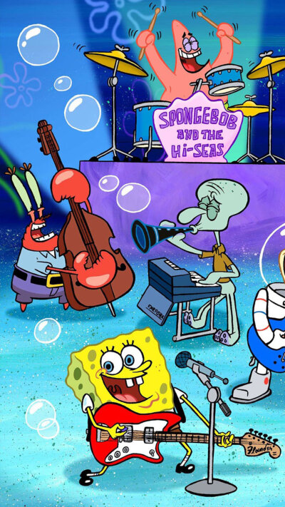 来一波海绵宝宝壁纸❤️❤️