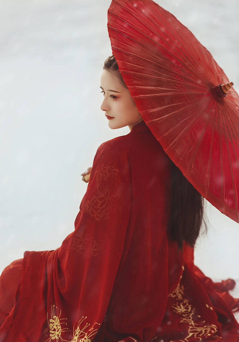 汉服 摄影 素材