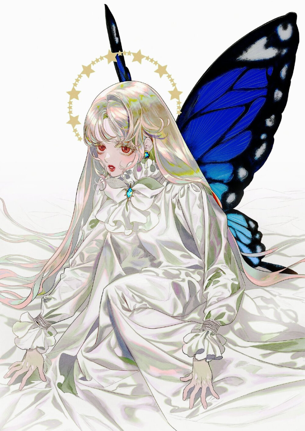 韩国插画师 416525 这个质感真的很漂亮 twi:osori890