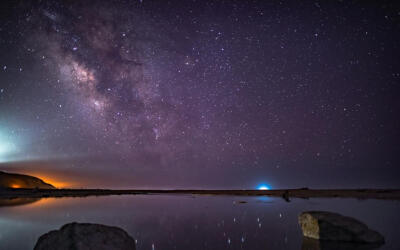 星空图片，望喜