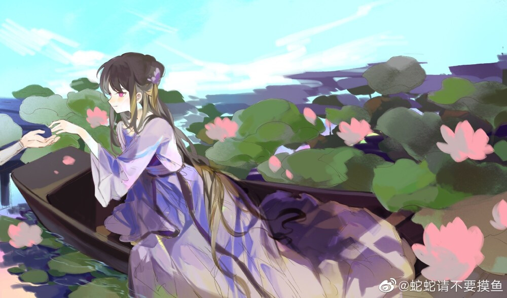 魔道祖师 江厌离 画师微博:蛇蛇请不要摸鱼 - 高清图片，堆糖，美图壁纸兴趣社区