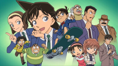 名侦探柯南｜动漫壁纸-大合照