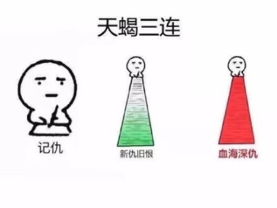 天蝎三连记仇新仇旧恨血海深仇