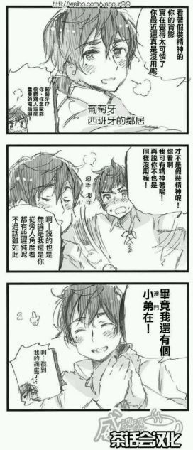 黑塔利亚漫画 aph
伊比利亚兄弟