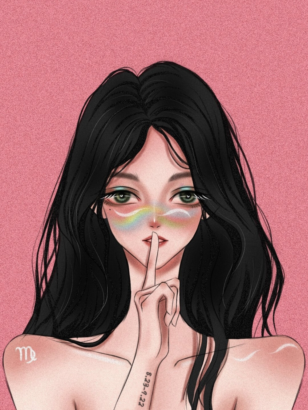 十二星座头像#处女座♍
cr:抽空画画Ya