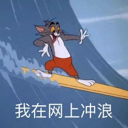 人我在网上冲浪(猫和老鼠 汤姆猫)