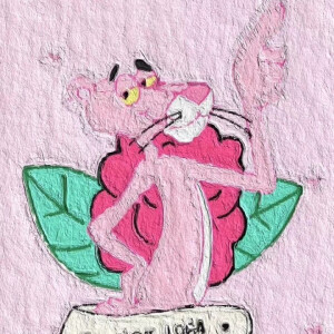 粉红豹油画壁纸 - 高清图片,堆糖,美图壁纸兴趣社区