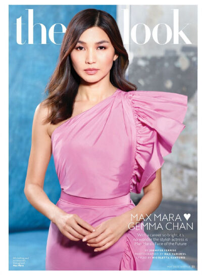 Gemma Chan in Instyle May 2020
[weibo@-slyvieCX-]