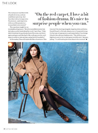 Gemma Chan in Instyle May 2020
[weibo@-slyvieCX-]