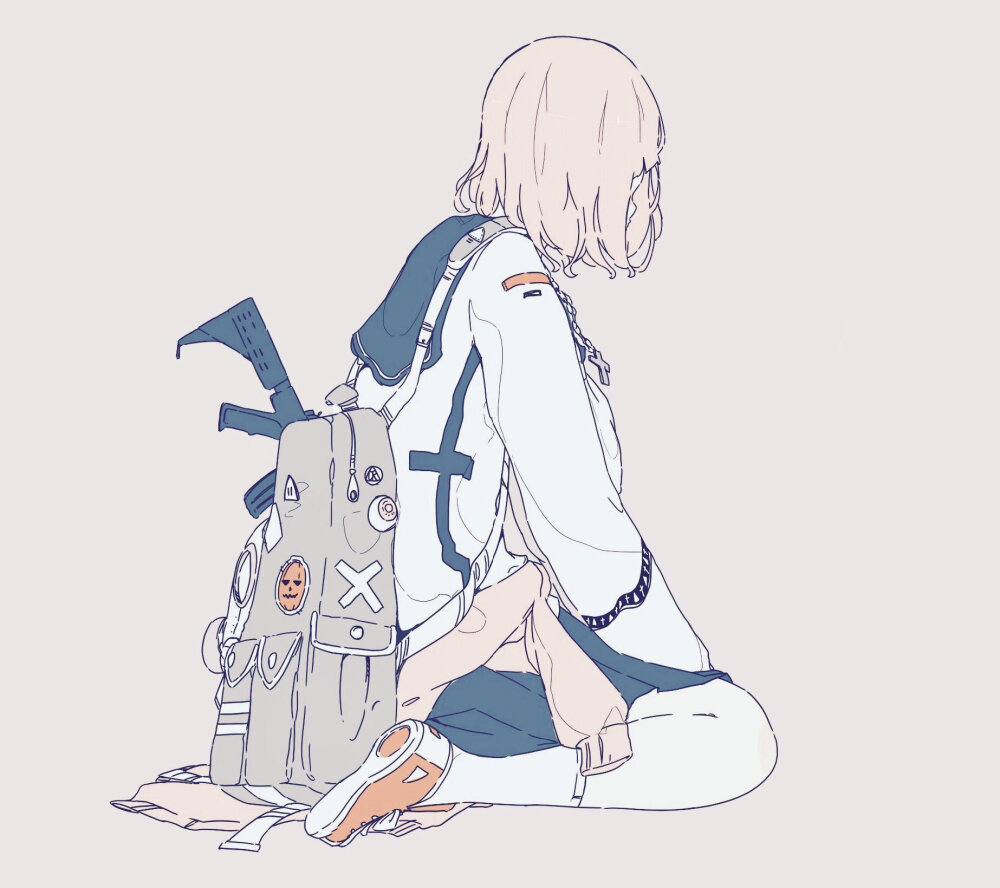 文艺，小清新，纯色背景，赛璐璐