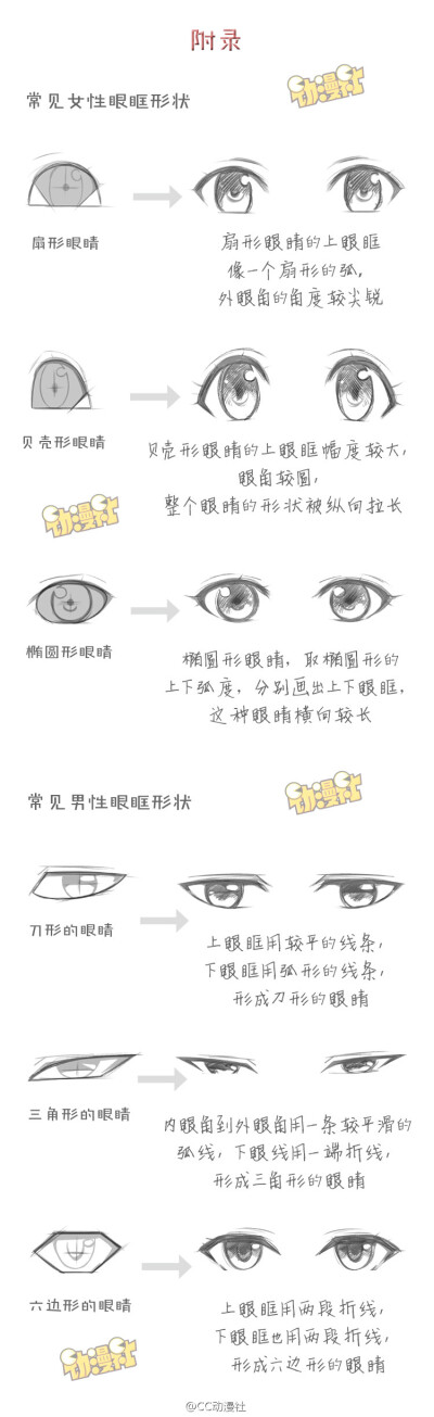 绘画 眼睛教程