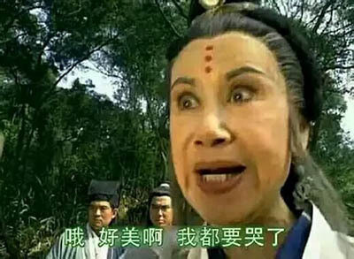 哦 好美啊 我都要哭了（灭绝师太）