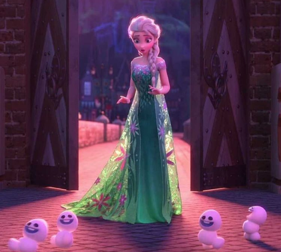《frozen:生日惊喜》elsa 小雪人 头像