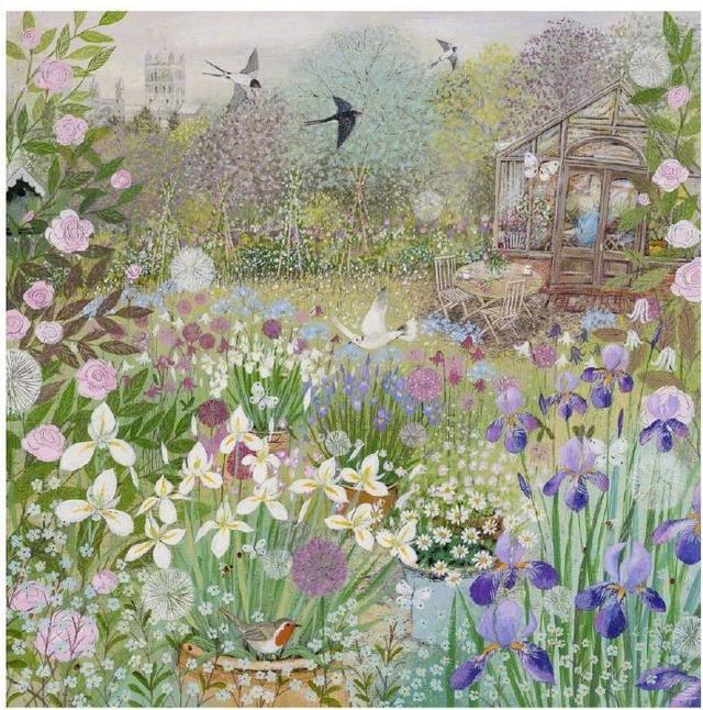 春光灿烂美如画，云赏花 | 唯美插画
来自Lucy Grossmith