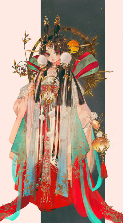 插画师“伊吹鸡腿子”