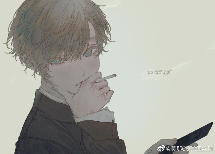 画师 orexxxo ​​​​作品（猫系少年）