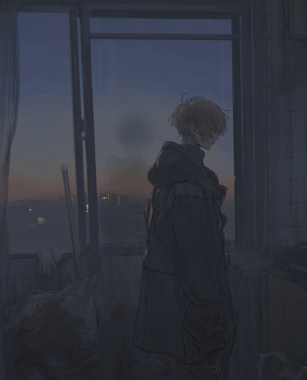 画师 orexxxo ​​​​作品（猫系少年）