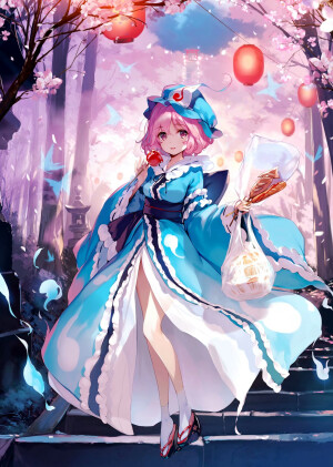 人物专辑，东方角色，西行寺幽幽子