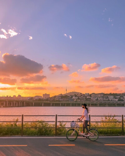 落日黄昏时