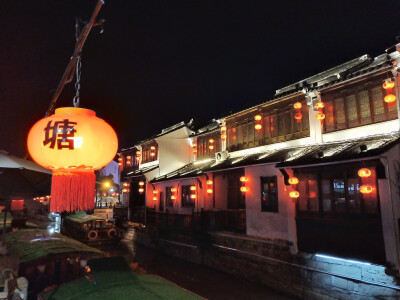 山塘街的夜景