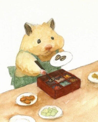 日本插画师Gottehamham小宠物，“助六”的圆形绘画，创作了一系列的萌态十足的小仓鼠。他家中可爱的仓鼠君“助六”作为主人公，绘画出了非常有创意的艺术作品。作品一经发布，吸引了许多少女喜爱的目光，画面中的小…