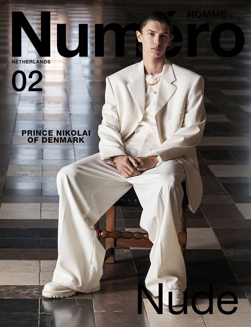 Numéro Homme Netherlands 2020
荷兰版《Numéro》男刊封面大片, 丹麦王子Prince Nikolai of Denmark
摄影：Marco van Rijt
[weibo@小象王国]