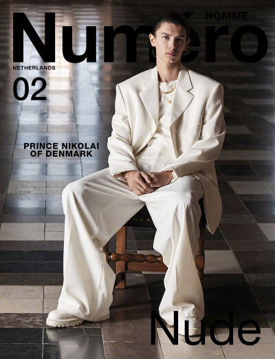 Numéro Homme Netherlands 2020
荷兰版《Numéro》男刊封面大片, 丹麦王子Prince Nikolai of Denmark
摄影：Marco van Rijt
[weibo@小象王国]