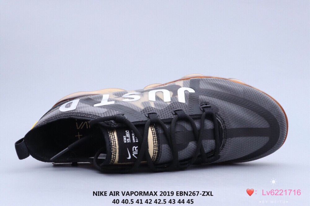 NIKE/耐克 Vapormax 2019 蒸汽大气垫 渠道原鞋提前开发 蒸汽小潘全掌大气垫 真实氮气注入 鞋面采购进口弹力网纱 复刻还原 