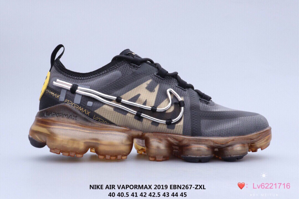 NIKE/耐克 Vapormax 2019 蒸汽大气垫 渠道原鞋提前开发 蒸汽小潘全掌大气垫 真实氮气注入 鞋面采购进口弹力网纱 复刻还原 