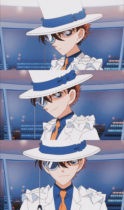 名侦探柯南｜工藤新一｜怪盗基德
#快新#侦探与怪盗的宿命#
cr：@SK蓝柑碎冰
禁止二改商用，转载请标明出处！