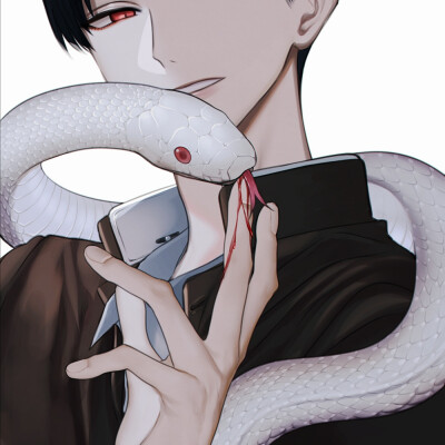 男漫 二传注明小祺
（要不要做我的小白蛇～）