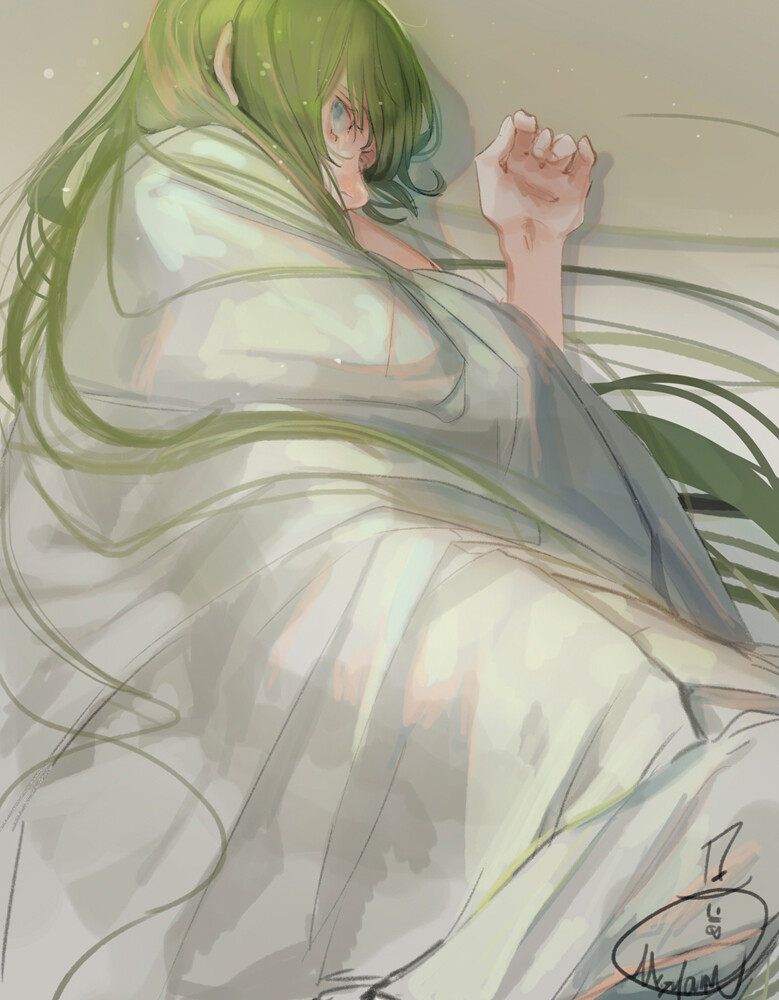 水溜鸟 pixiv:595405 小恩 恩奇都