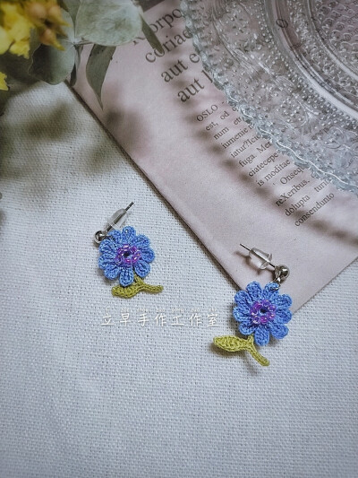 饰品制作#微钩耳饰