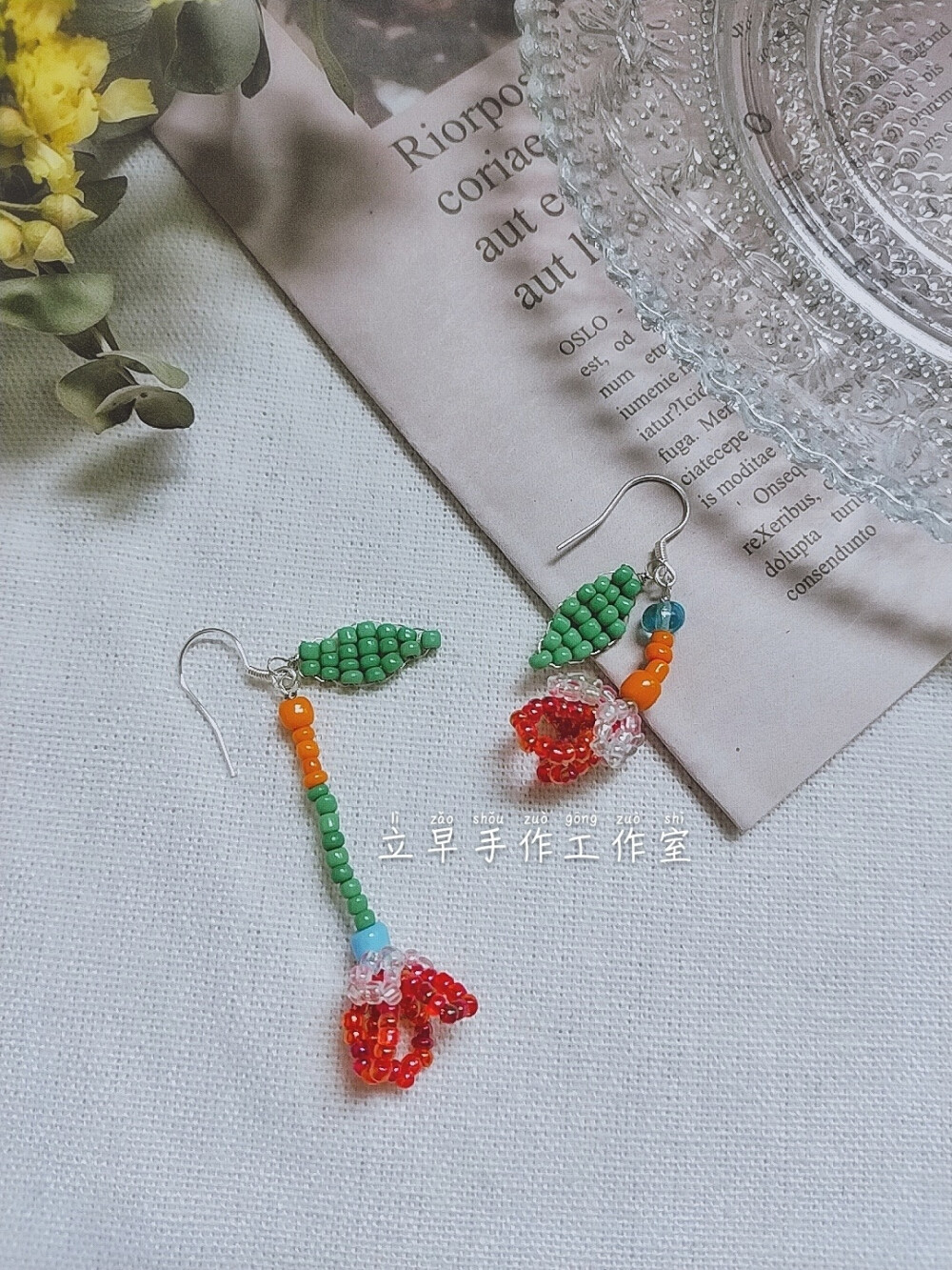 耳饰制作#小众原创耳饰