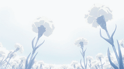 GIF，表情包，花，变化，背景，森系