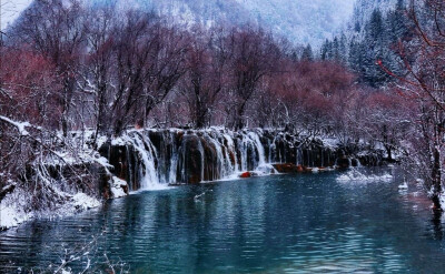 雪后九寨沟