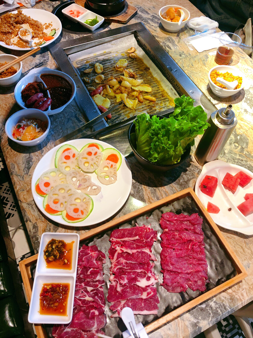 烤肉也好久不见啦